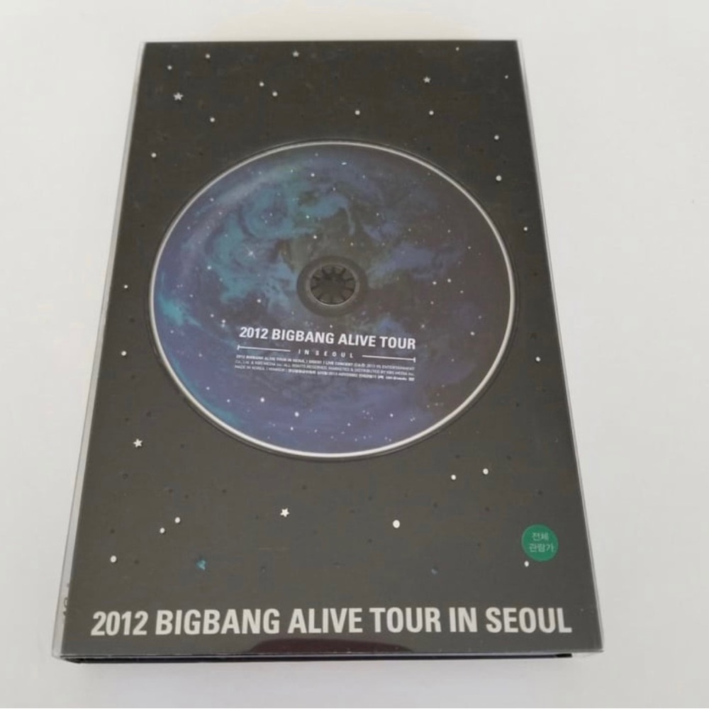 Bigbang Alive Tour 2012 DVD YG Entertainment